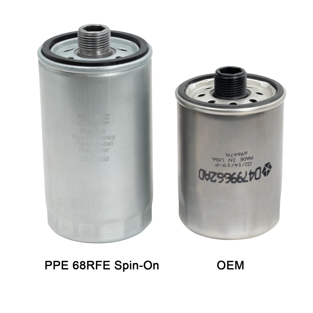 Pacific Engineering PPE Power Filter Trans Fluid 68RFE Spin-On (Requires PPE 68RFE Transmission Pan 2280521x0) 228052150 | 228052150