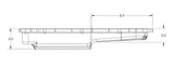 Pacific Engineering PPE Power Transmission Pan Shallow - 8HP70 EcoDiesel Jeep GC  V8 Gas Jeep GC - Raw 228053400 | 228053400