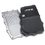 Pacific Engineering PPE Power Transmission Pan Shallow - 8HP70 EcoDiesel Jeep GC  V8 Gas Jeep GC - Black 228053420 | 228053420