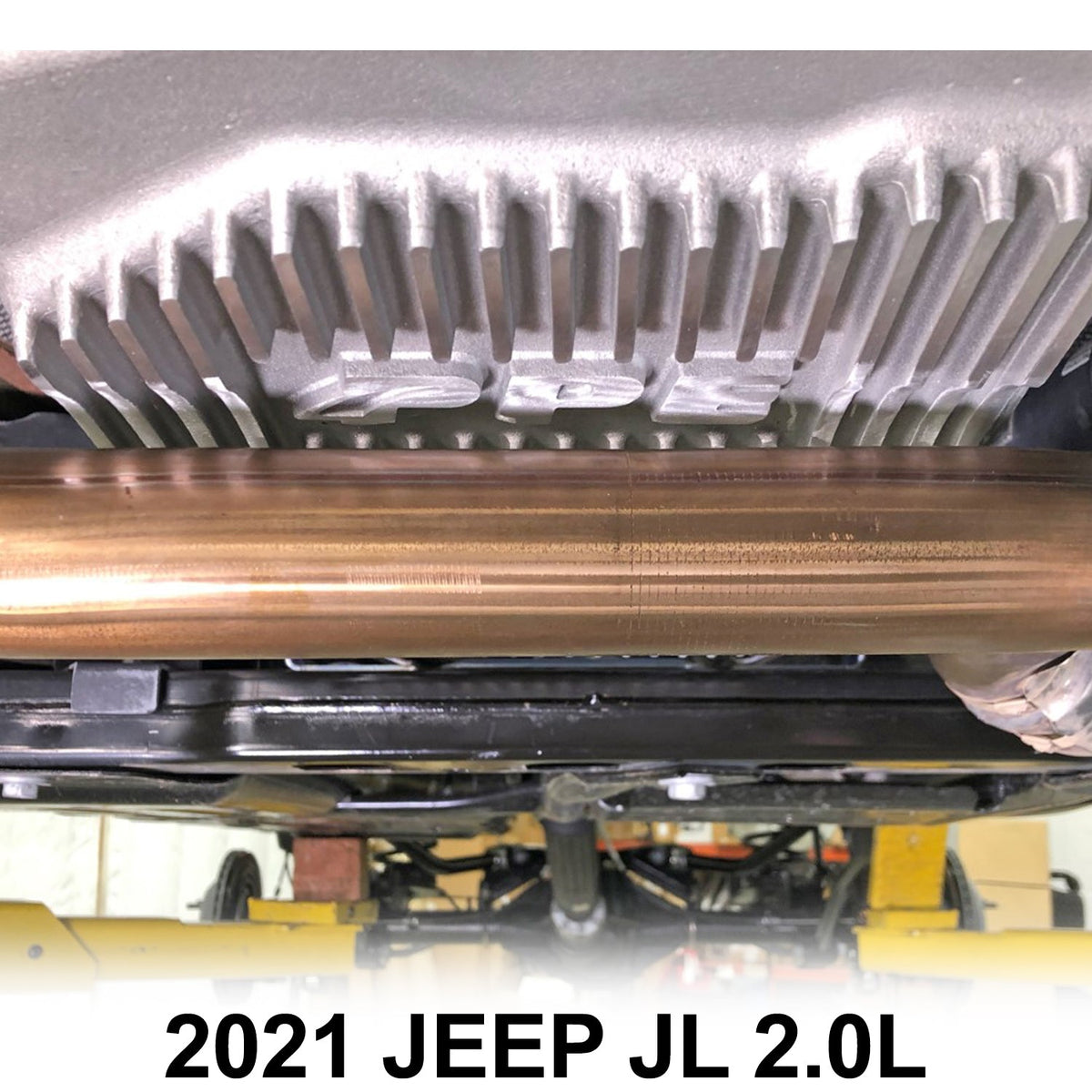 Pacific Engineering PPE Power 850RE Transmission Pan - Heavy-Duty Cast Aluminum - Jeep 2.0 3.0L JL JT Wrangler 2018-2026 - Brushed 228153410 | 228153410