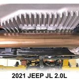 Pacific Engineering PPE Power 850RE Transmission Pan - Heavy-Duty Cast Aluminum - Jeep 2.0 3.0L JL JT Wrangler 2018-2026 - Brushed 228153410 | 228153410
