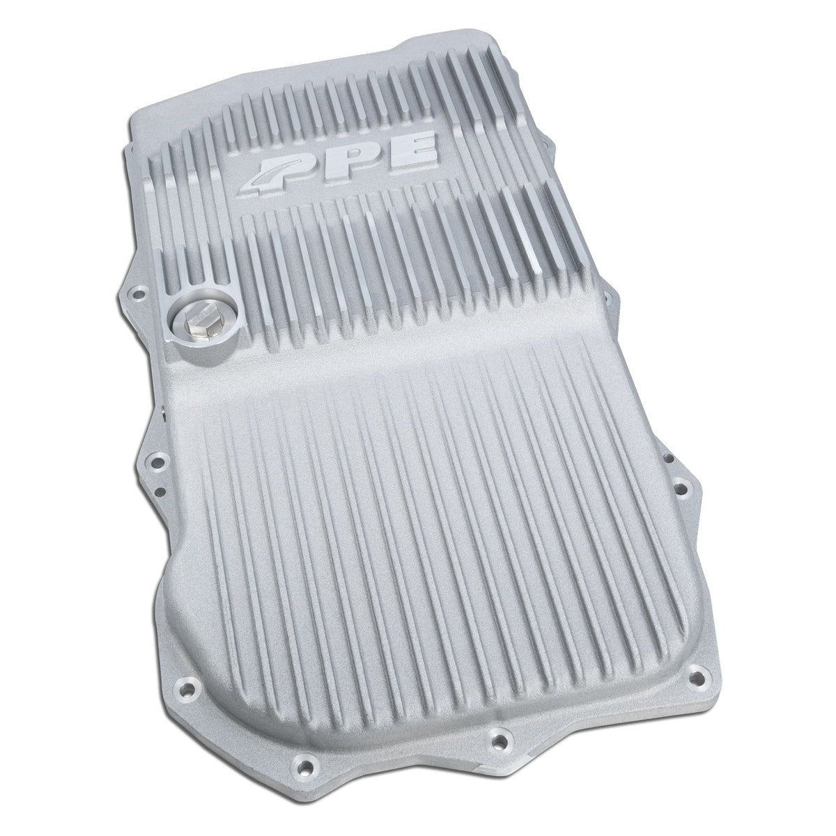 Pacific Engineering PPE Power 850RE Transmission Pan - Heavy-Duty Cast Aluminum - Jeep 3.6L Gas V6 JL JT Wrangler 2018-2026 - Raw 228153500 | 228153500