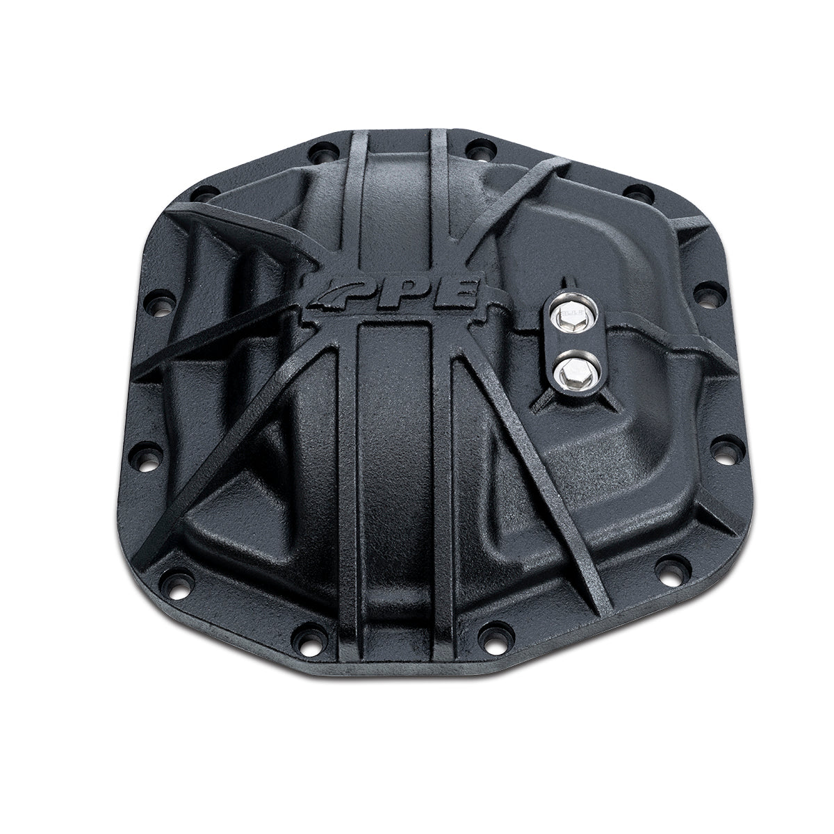 Pacific Engineering PPE Power Differential Cover Front - Jeep JL Rubicon Dana M210 - Iron Black 238043320 | 238043320