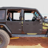 Combat Offroad Combat Off Road 2018-2026 Jeep JL JLU Full Metal Jacket Doors - Front Pair 25-1036 | 25-1036