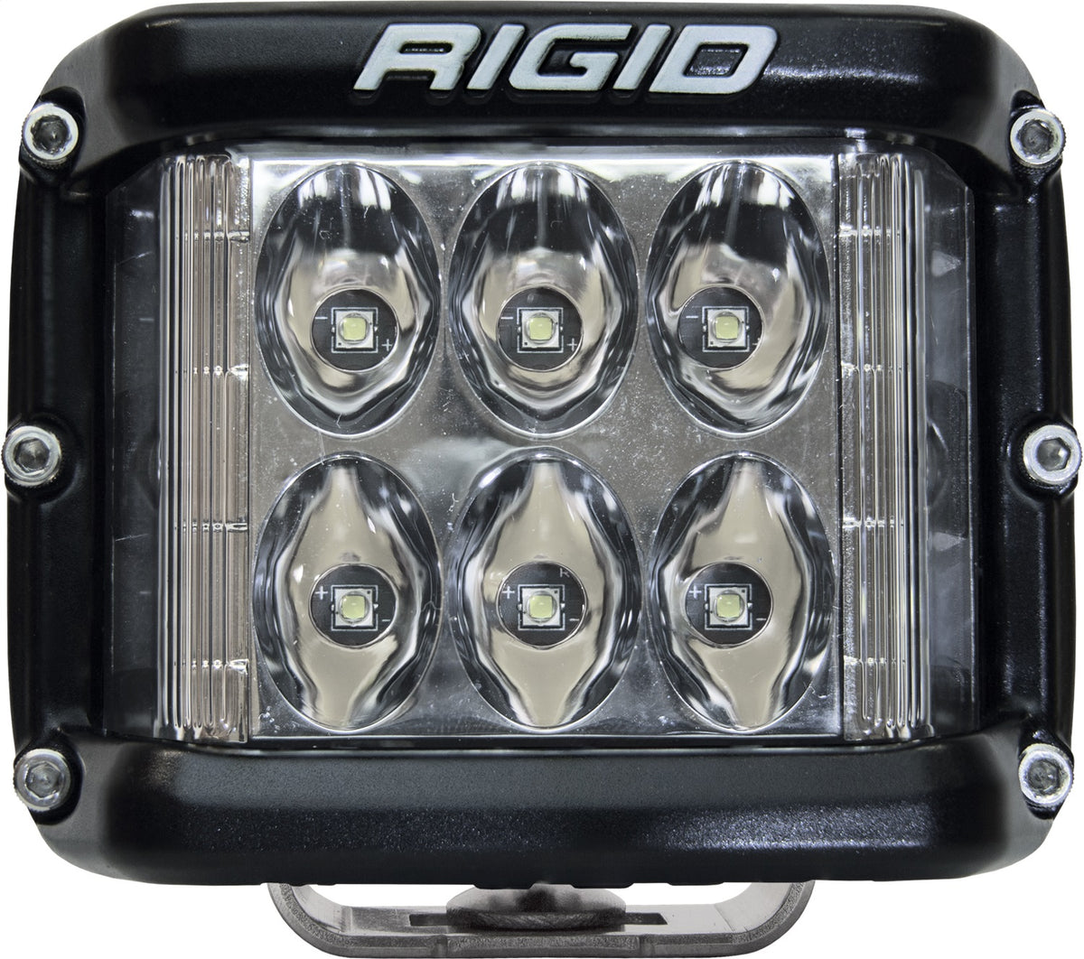 Rigid Industries D-SS PRO Side Shooter, Driving Optic, Surface Mount, Black Housing, Single - 261313