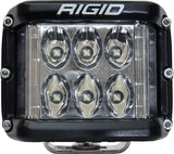 Rigid Industries D-SS PRO Side Shooter, Driving Optic, Surface Mount, Black Housing, Single - 261313