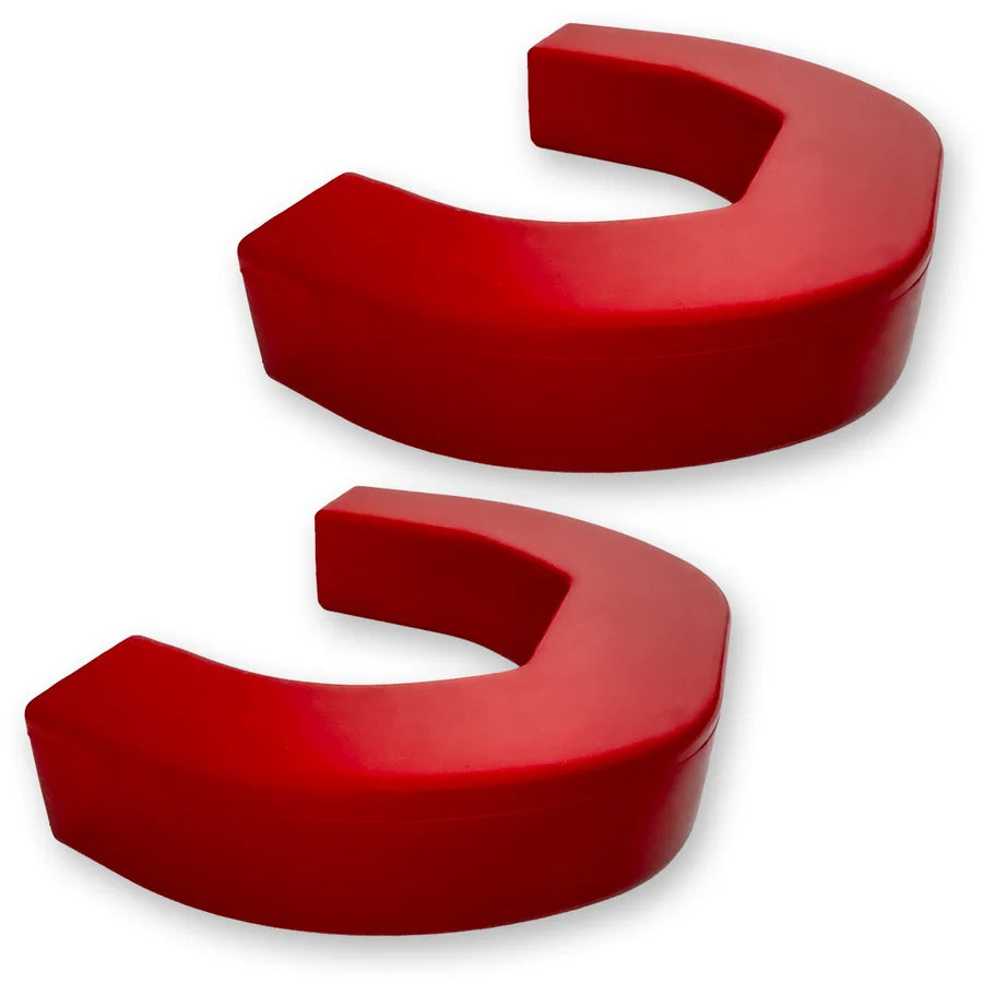 Recon Lighting Recon Lighting Dodge 21-24 RAM 1500 Tow Hook Covers 2-Piece Set of Red Silicone Covers 264004DGRD | 264004DGRD