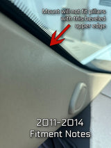 Edge Products Edge Edge A-Pillar Mount for 2007.5-2014 GM 2 28603 | 28603