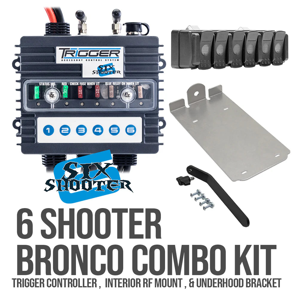 Oracle Oracle TRIGGER 6 SHOOTER Controller Ford Bronco 2021 Combo Kit 3001BRO | 3001BRO