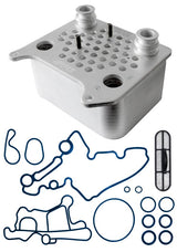 Pacific Engineering PPE Power Oil Cooler w Gasket Kit - Ford 6.0L Power Stroke 2003-2007 314030310 | 314030310