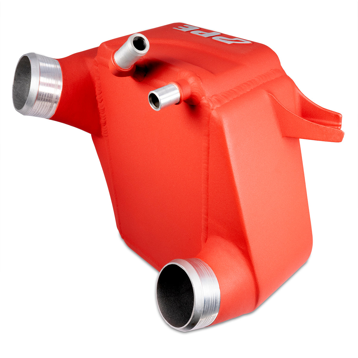 Pacific Engineering PPE Power Air to Water Intercooler Kit - Ford 6.7L Power Stroke 2011-2026 - Red I C - Polished Pipes 315045112 | 315045112