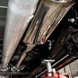 Pacific Engineering PPE Power Exhaust System Cat-Back - Ford F150 2009-2014 - Raw Tube Black Tips 317030020 | 317030020