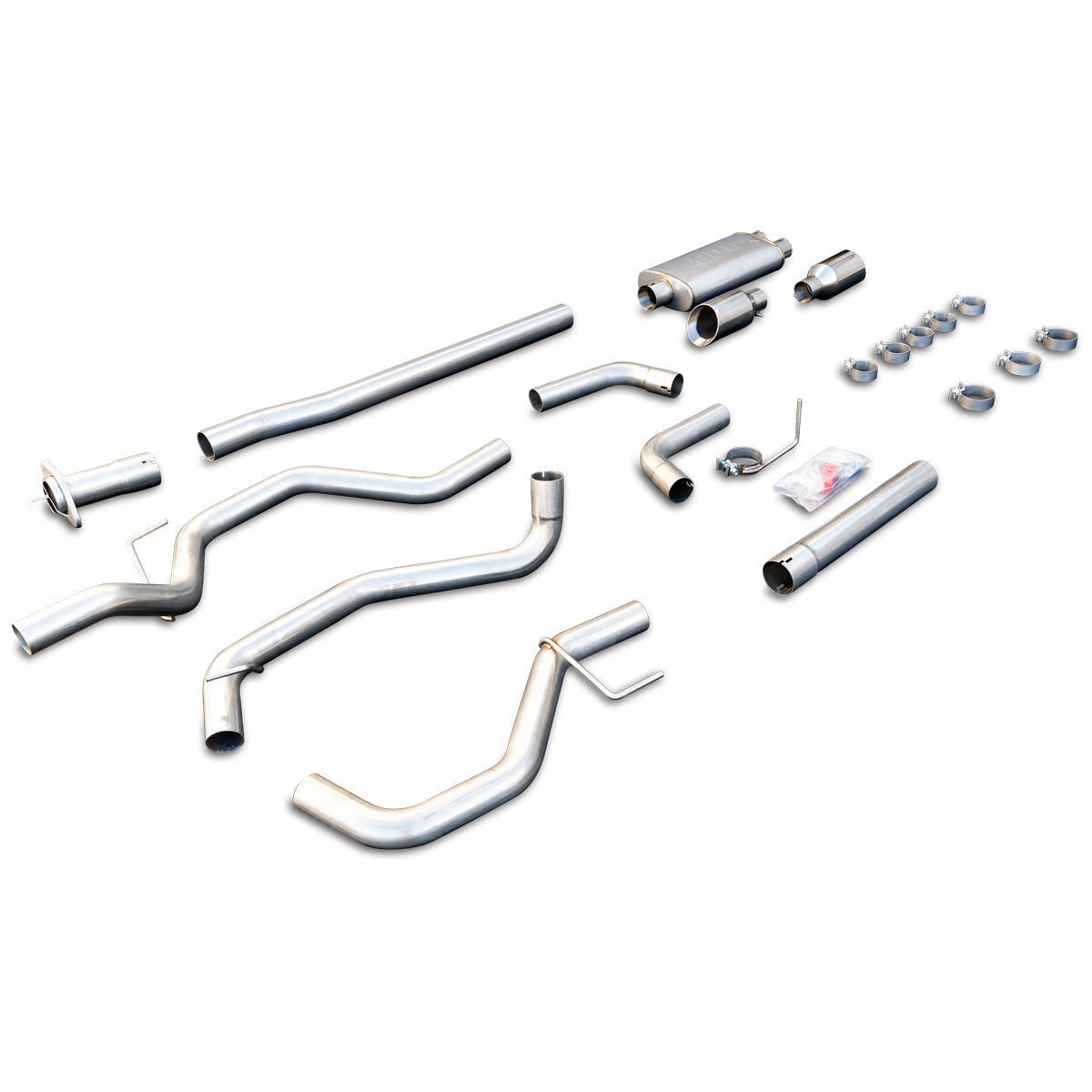 Pacific Engineering PPE Power Exhaust CAT-Back - Ford F150 2015-2020 - Polished Tube Polished Tips 317043030 | 317043030
