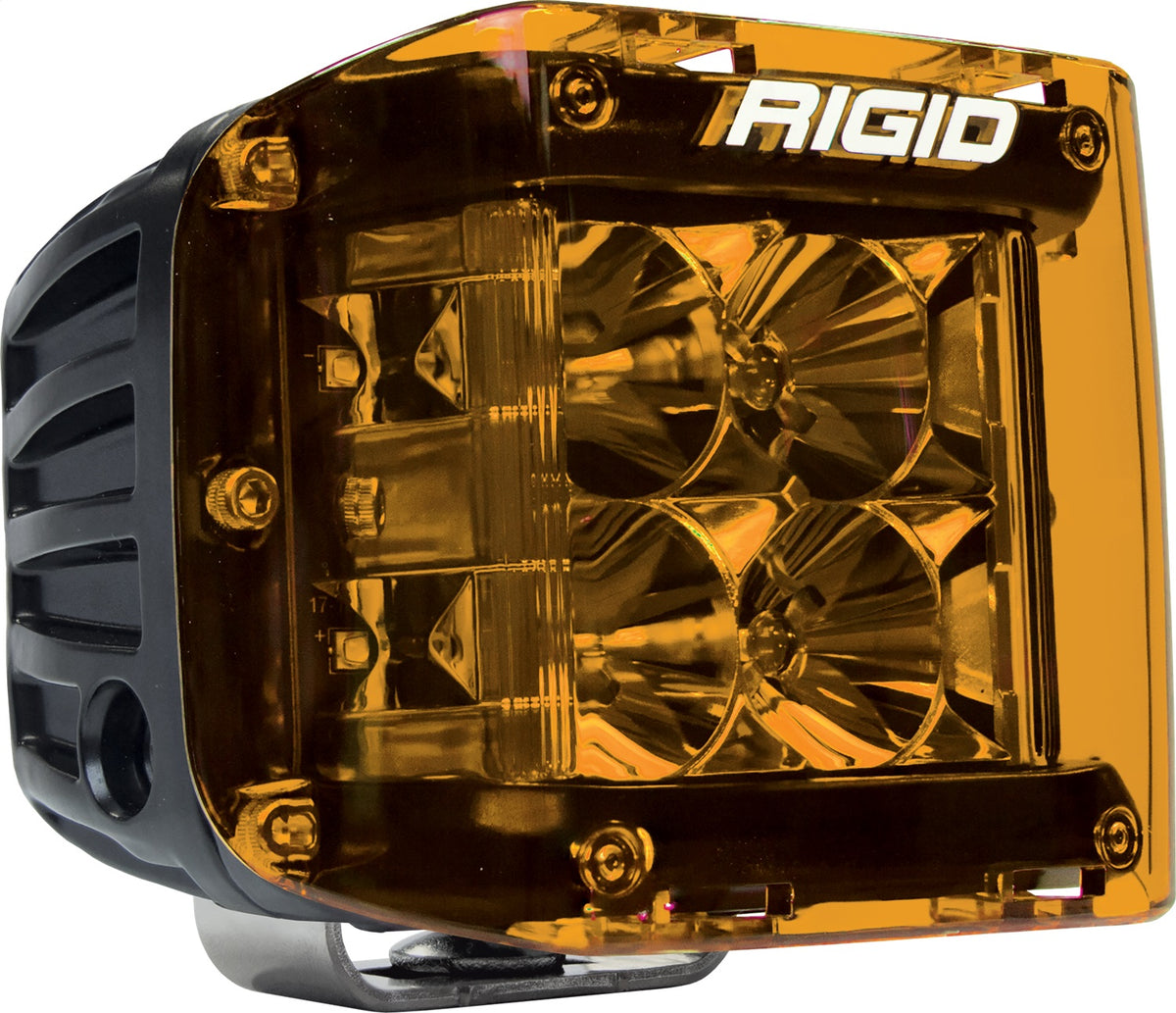 Rigid Industries RIGID LIGHT COVER FOR D-SS SERIES LED LIGHTS AMBER SINGLE 32183 | 32183