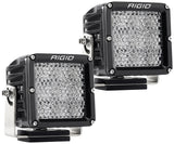 Rigid Industries D-XL PRO LED Light, Flood Diffused, Surface Mount, Black Housing, Pair - 322313