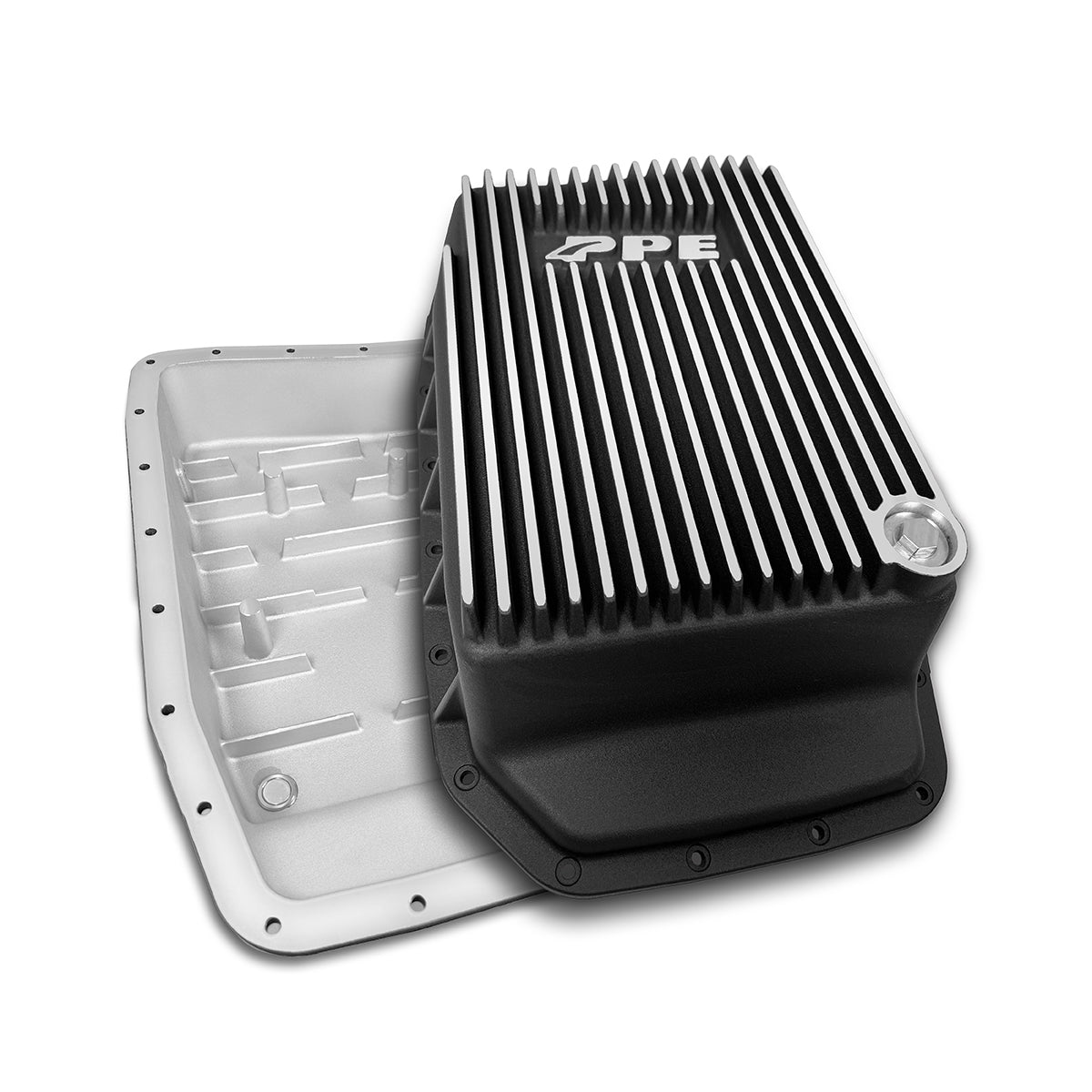Pacific Engineering PPE Power 6R80 Deep Transmission Pan - Ford F150 250 2009-2020 - Brushed 328051110 | 328051110