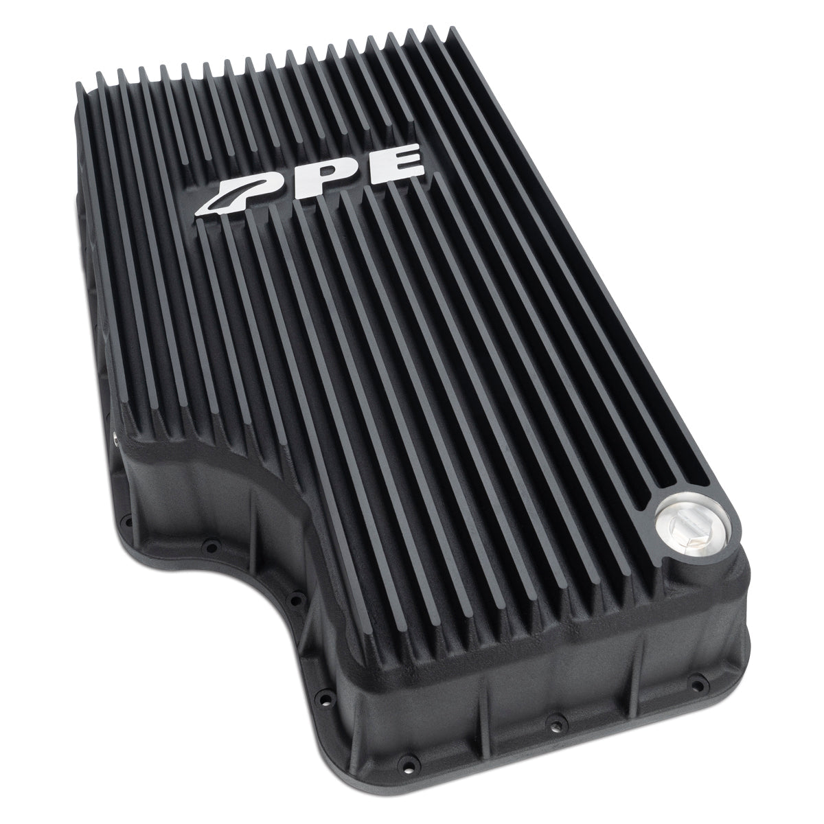 Pacific Engineering PPE Power 6R140 Transmission Pan - Ford 6.7L Power Stroke 2011-2019 - Black 328052020 | 328052020