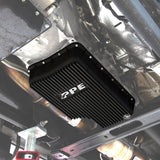 Pacific Engineering PPE Power 6R140 Transmission Pan - Ford 6.7L Power Stroke 2011-2019 - Black 328052020 | 328052020