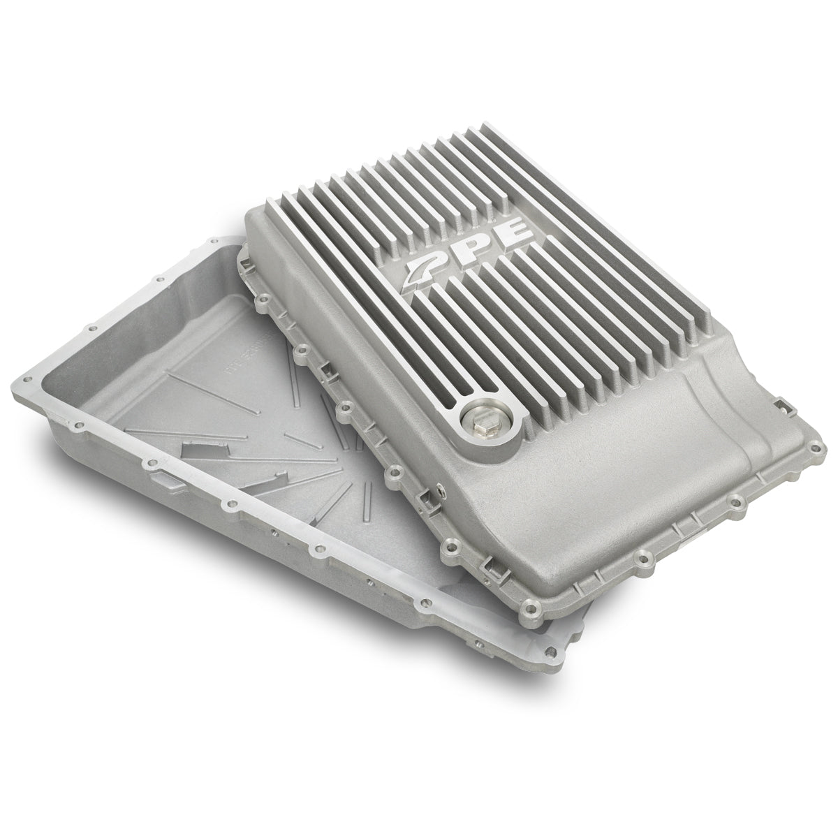 Pacific Engineering PPE Power 10R80 Shallow Transmission Pan - Ford 2017-2026 - Raw 328053200 | 328053200