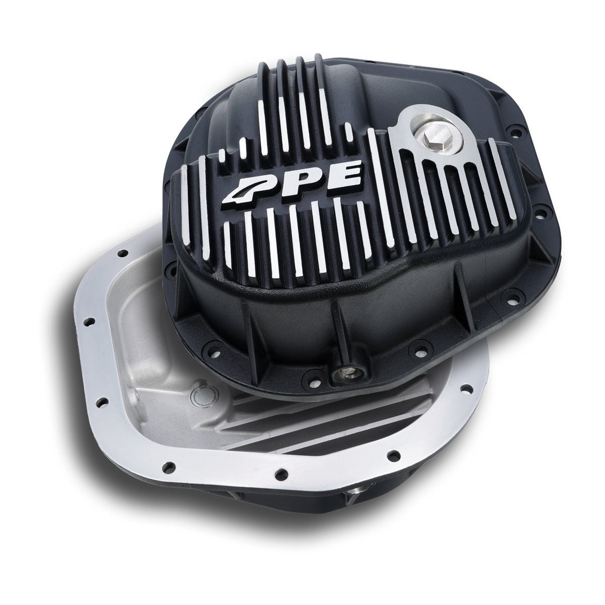 Pacific Engineering PPE Power Differential Cover Rear - Ford Super Duty 10.25  10.5  1990-2026 - Brushed 338051110 | 338051110