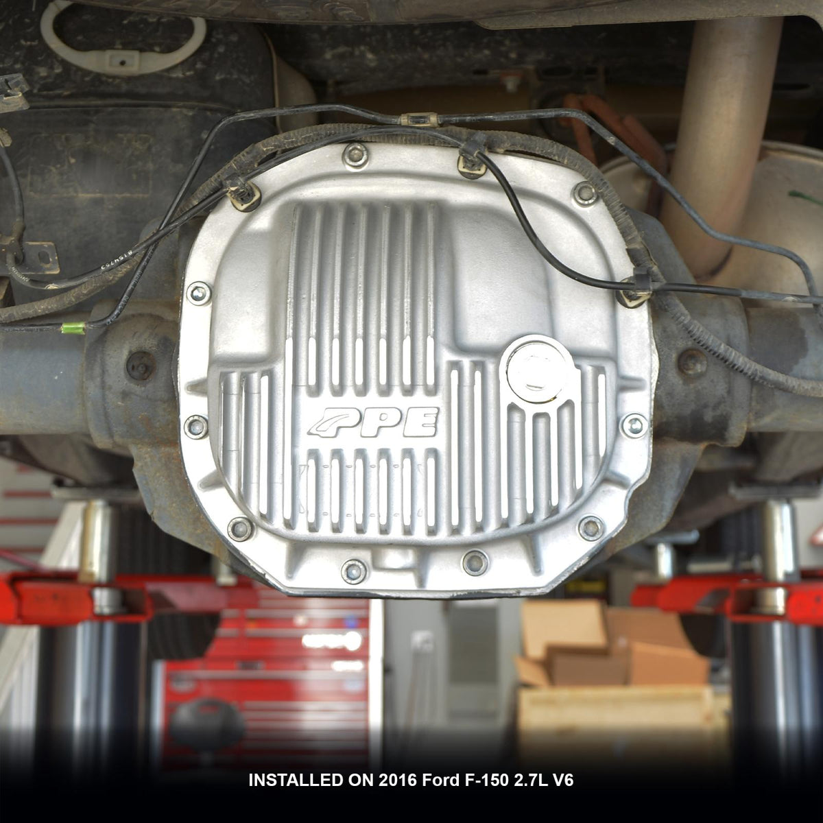 Pacific Engineering PPE Power Differential Cover Rear - Ford F150 Super 8.8 Axle 2015-2026 - Raw 338051600 | 338051600