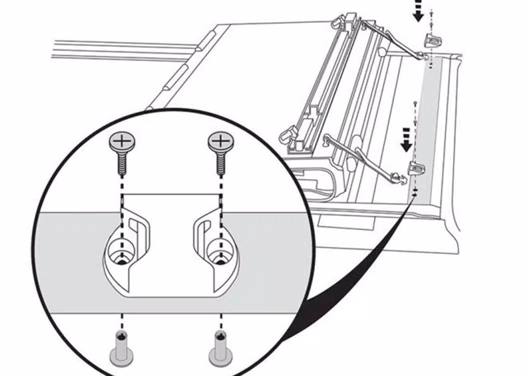 BAK Service Kit - BAKFlip - Complete Buckle Strap Kit (D Ring Replacement Kit) - Top and Bottom Side | PARTS-356A0009