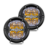 Rigid Industries RIGID 2010-2020 Toyota 4Runner A-Pillar Light Kit Includes 4In 360-Series Drive | 46704