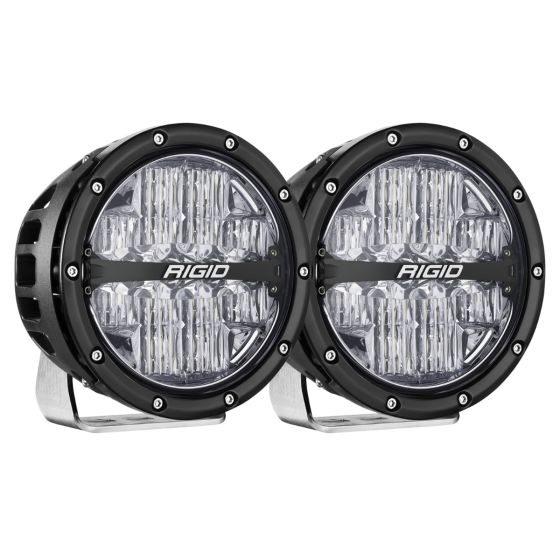 Rigid Industries RIGID 360-SERIES 6 OFF-ROAD LAMP DRIVE BEAM RGBW BACKLIGHT SET 2 36411 | 36411