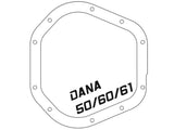 aFe Power aFe Power Ford F-250F-350 99-23 Dana 50 Dana 60 Dana 61 Axles Pro Series Dana 60 Front Differential Cover Black w Machined Fins 46-71100B | 46-71100B