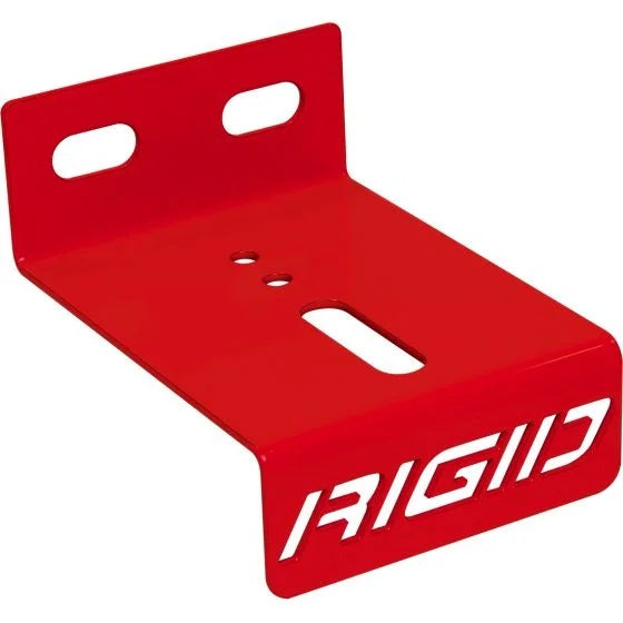 Rigid Industries Slat Wall Light Mounting Bracket, Stainless Steel Red Powder Coat, Single - 46559
