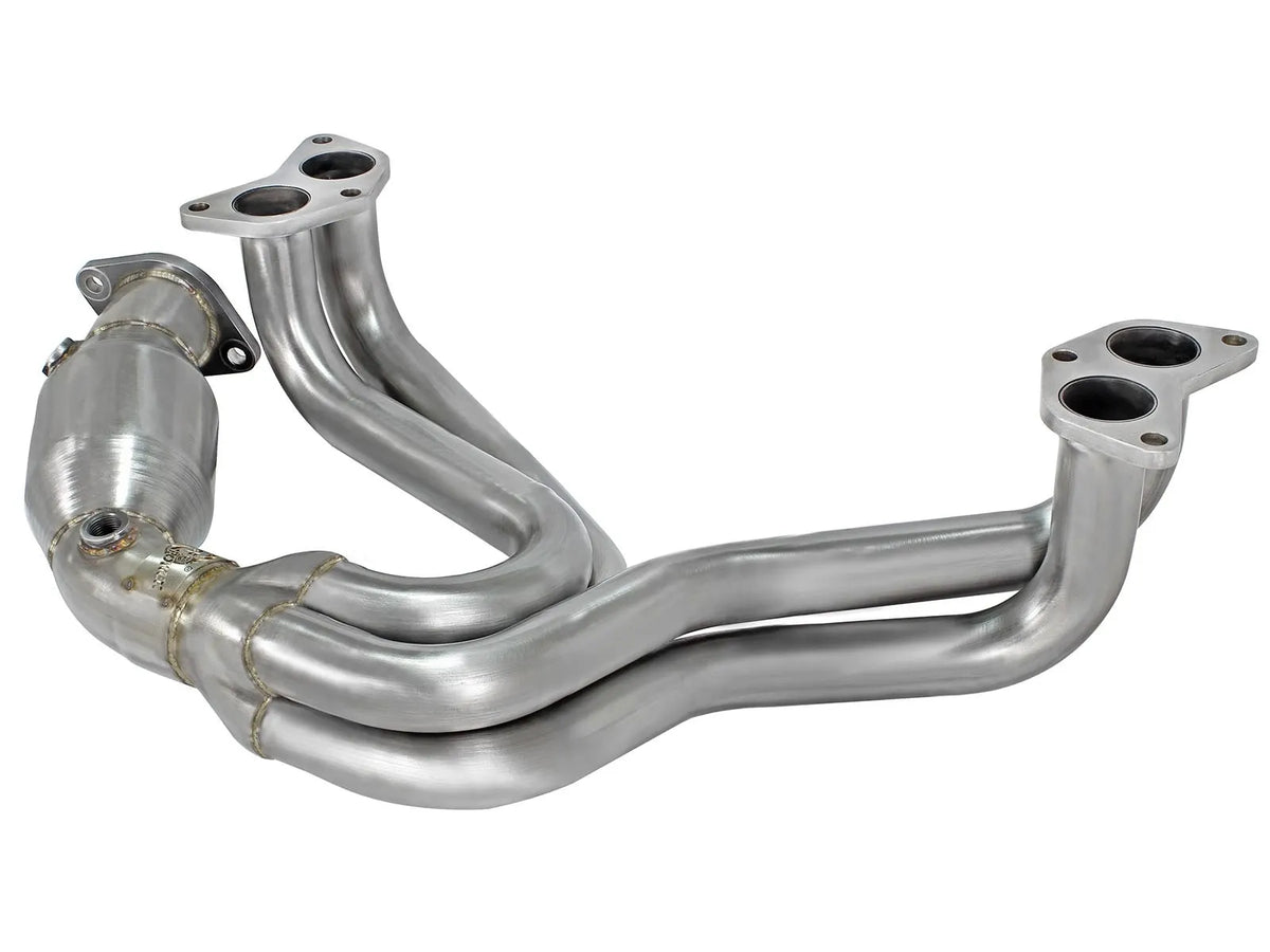 aFe Power aFe Power Toyota 86FT86GT86 12-19 Scion FR-S 13-16 Subaru BRZ 13-19 H4-2.0L Twisted Steel Long Tube Header 304 Stainless Steel w Cat 48-36005-1HC | 48-36005-1HC