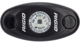 Rigid Industries A-Series LED Light, Low Power, Red, Black Housing, Single - 480043