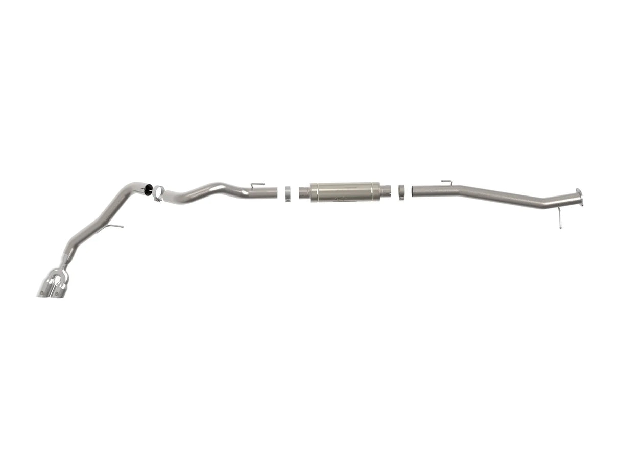 aFe Power aFe Power Ford RangerRanger Raptor 22-26 L4-2.0L td Vulcan Series 3 IN Stainless Steel Rear Exit Exhaust System w Polished Tip 49-33156-P | 49-33156-P