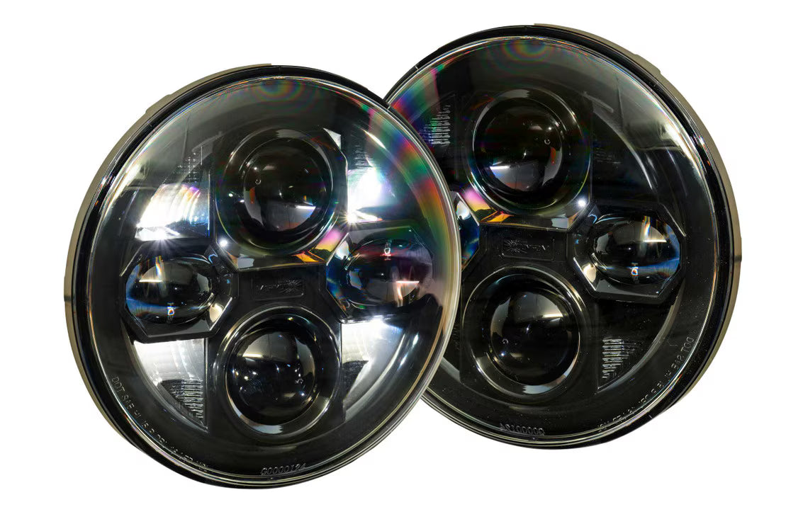 Morimoto Morimoto Sealed7 2.0 Headlights: Jeep JK (07-18  Set) LF516 | LF516