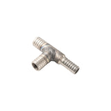 Pacific Engineering PPE Power Tee Barb Fitting 1 2 x 1 2 x 3 8 SS 513121238 | 513121238