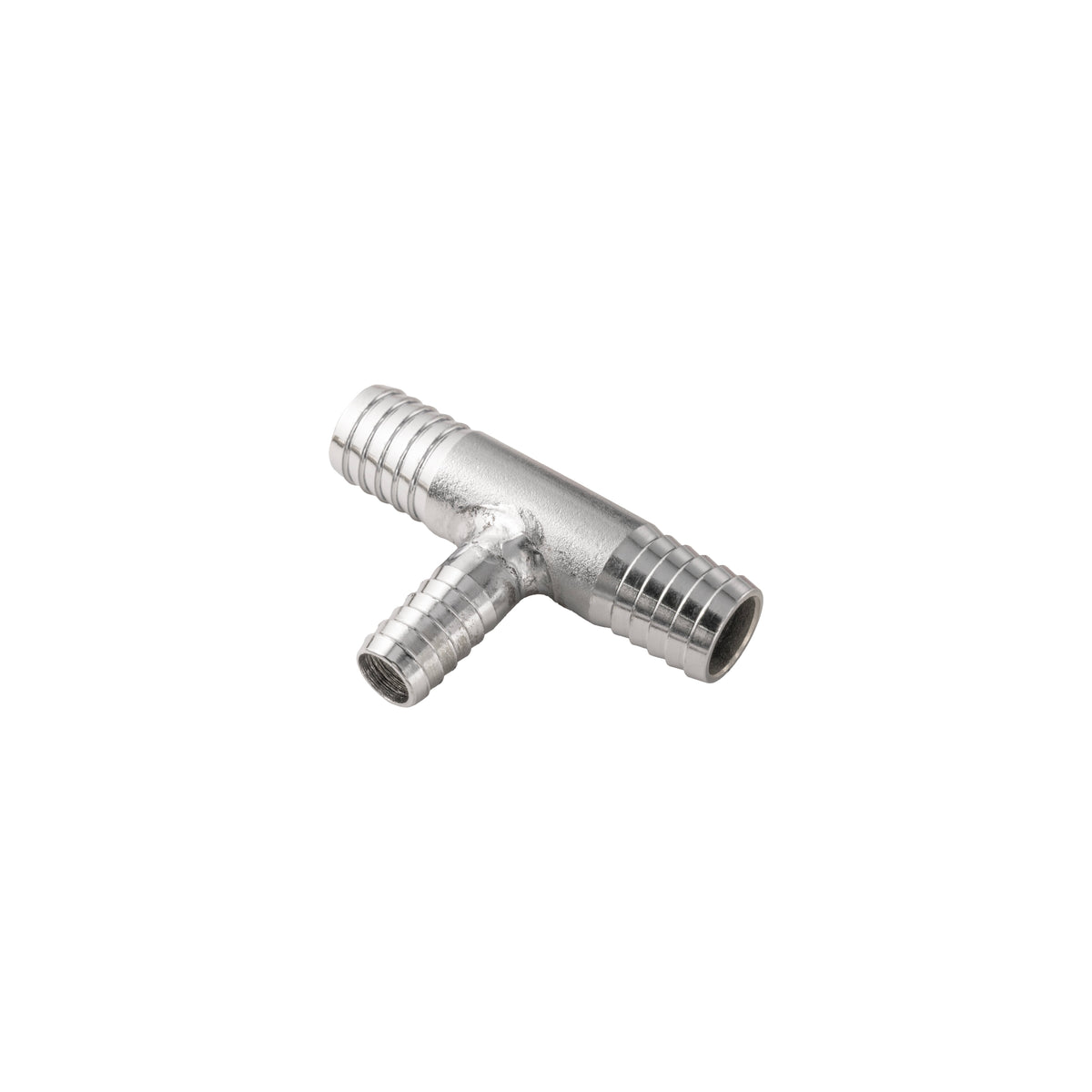 Pacific Engineering PPE Power Tee Barb Fitting 1 2 x 3 8 x 1 2 SS 513123812 | 513123812