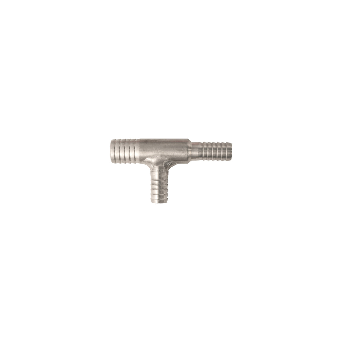 Pacific Engineering PPE Power Tee Barb Fitting 1 2 3 8 3 8 SS 513123838 | 513123838