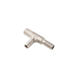 Pacific Engineering PPE Power Tee Barb Fitting 1 2 3 8 3 8 SS 513123838 | 513123838