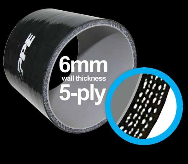 Pacific Engineering PPE Power 2.25 45 deg 6mm 5-ply Silicone Elbow 515222245 | 515222245