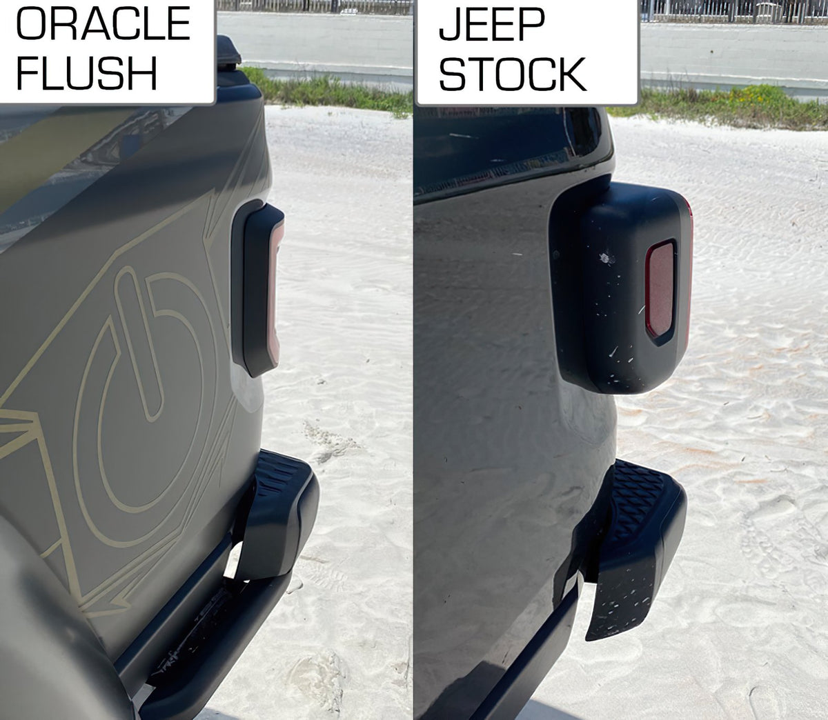 Oracle Oracle Light Flush Mount LED Tail Light for Jeep Gladiator JT - Standard Len 5882-504 | 5882-504