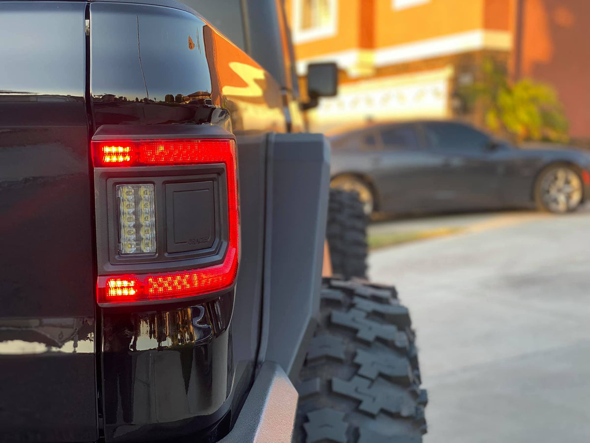 Oracle Oracle Light Flush Mount LED Tail Light for Jeep Gladiator JT - Standard Len 5882-504 | 5882-504