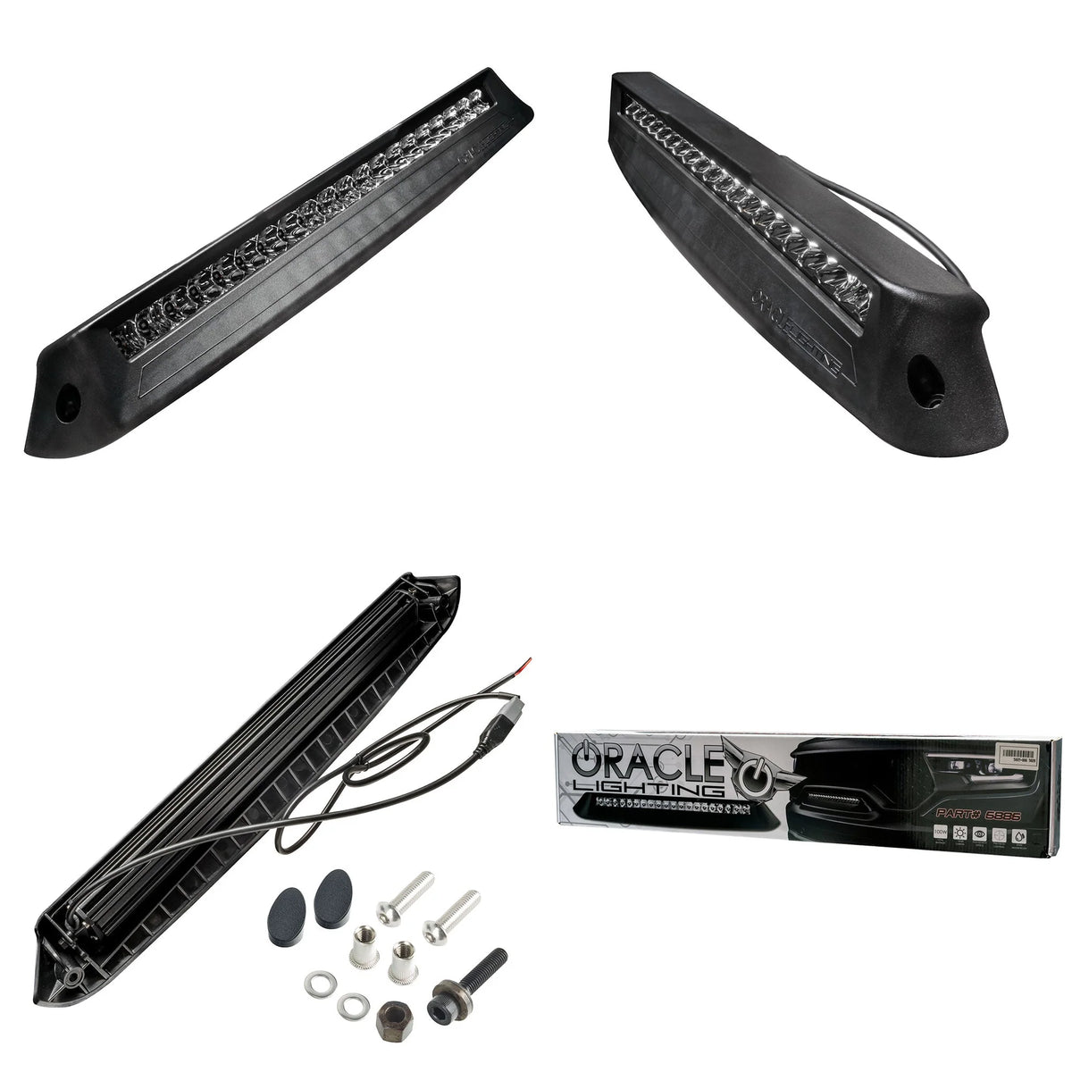 Oracle Oracle Light 2019-24 RAM RebelTRX Front Bumper Flush LED Light Bar System - 5500K - Clear Len 5885-001 | 5885-001