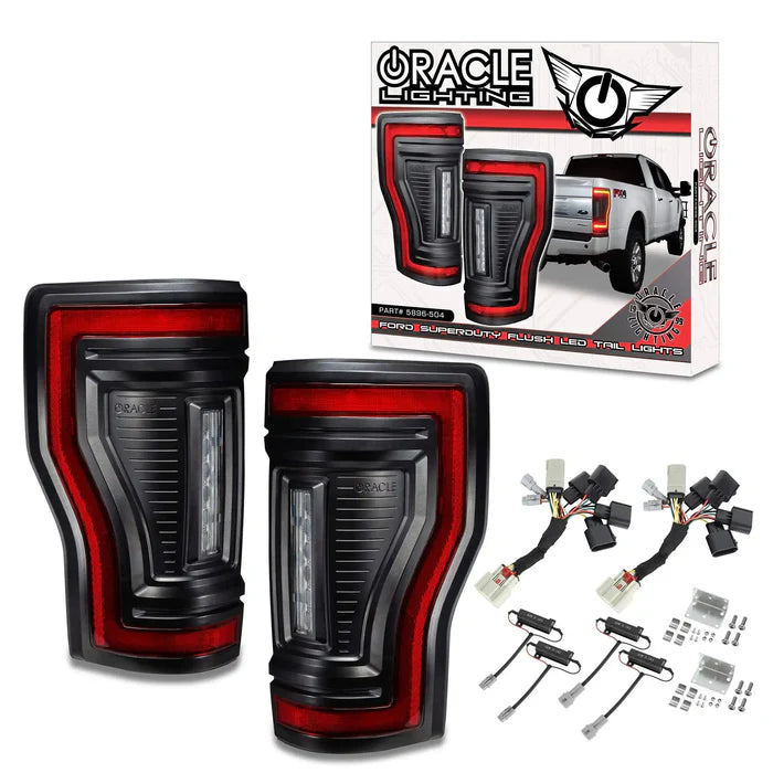Oracle Oracle Light Flush Mount LED Tail Light for 2017-2022 Ford F-250350 Superduty - Standard Len 5896-504 | 5896-504