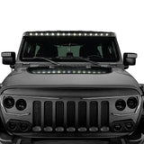 Oracle Oracle Lights Integrated Windshield Roof LED Light Bar System for Jeep Wrangler JL  Gladiator JT - Black - 5917-023 5917-023 | 5917-023