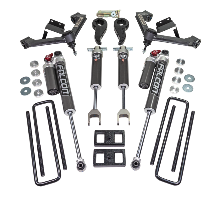 ReadyLift Suspension RLS - 3  SST 2.1 Lift Kit with Fabricated Control Arms and Falcon 2.1 Monotube Shocks Fits Chevrolet GMC 2500HD 3500HD 2020-2024 | 62-30360