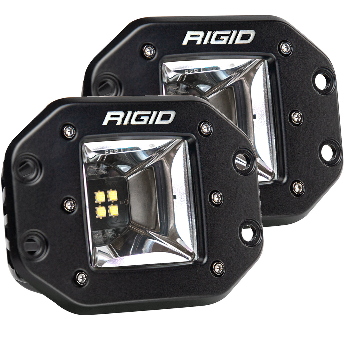 Rigid Industries Radiance Scene RGBW Flush Mount  Pair | 682153