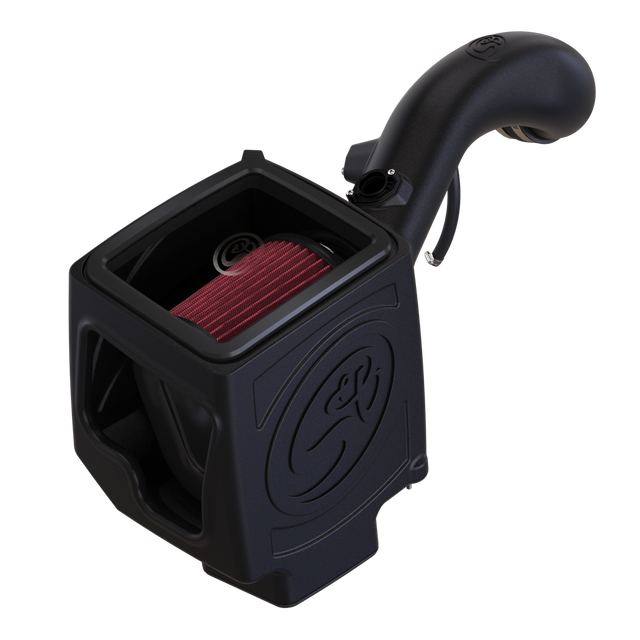 Cold Air Intake For 09-13 Chevrolet Silverado/ Sierra 2500 / 3500 6.0L Cotton Cleanable Red S&B