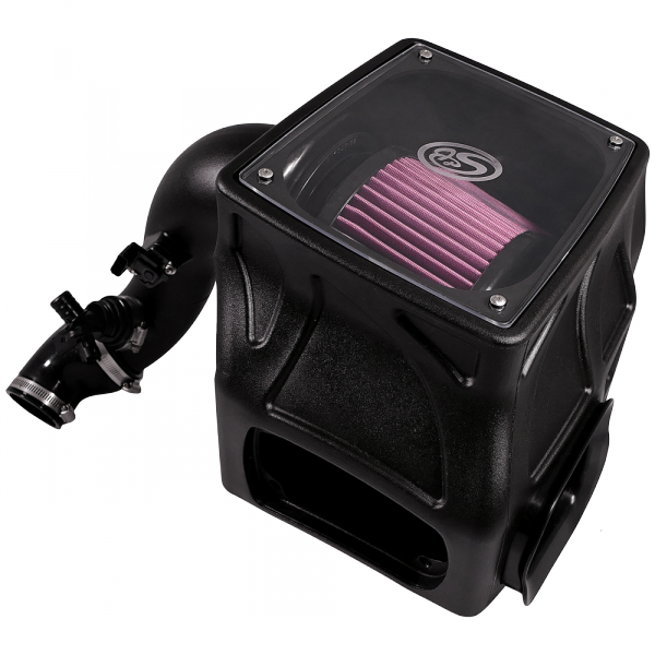 Cold Air Intake For 16-19 Chevrolet Colorado GMC Canyon 2.8L Duramax Cotton Cleanable Red S&B