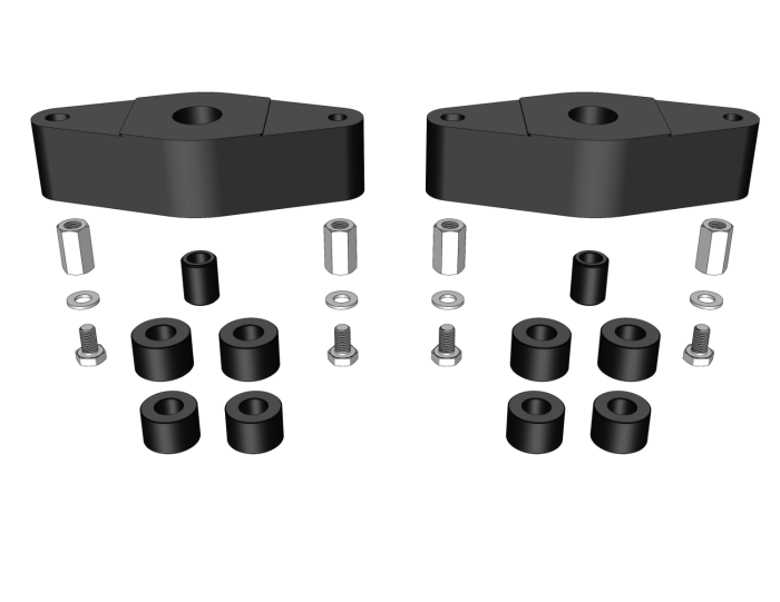 ReadyLift Air Ready Lift LOGIQ Ford 2017 F-350 / F-450 - DRW Hardware Kit 88-23XXX-DRW | 88-23XXX-DRW