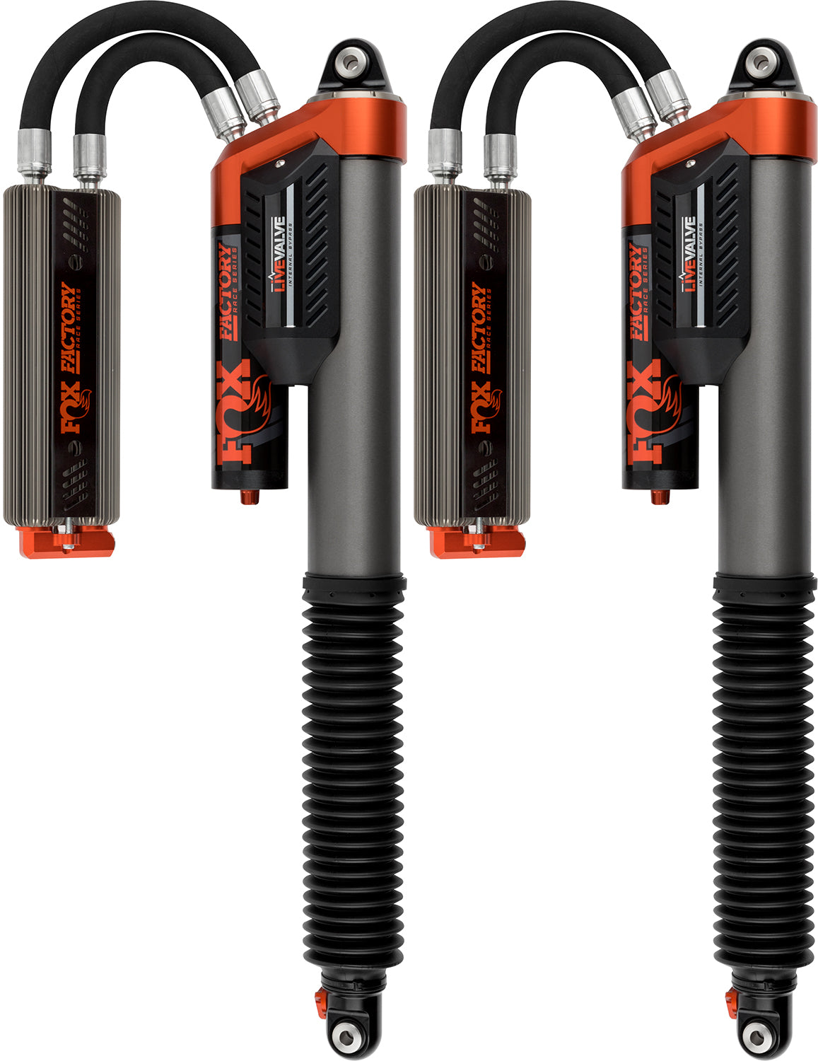 Fox Racing Shox FOX Kit: 19-ON Ford Raptor Rear Live Valve Internal Bypass 3.0 Series P B External Cooler 12.3 Inch 0-1 Inch Lift 883-09-153 | 883-09-153